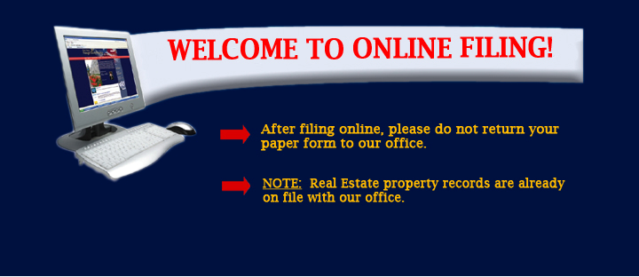 Welcome to Online Filing